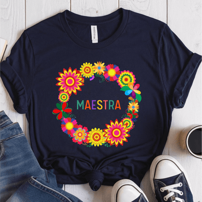 T-Shirt Navy / S Maestra Circle T-Shirt