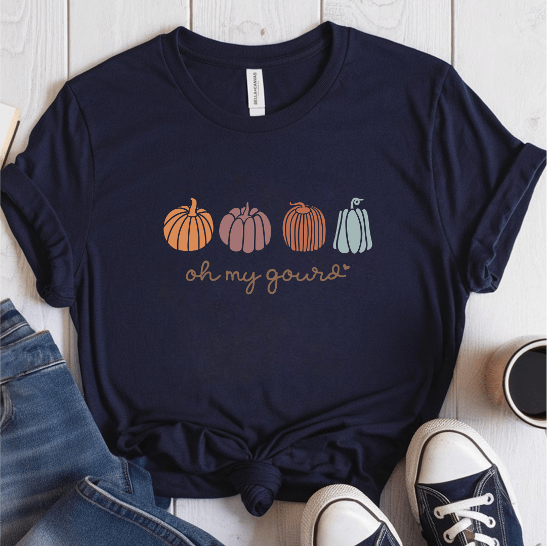 T-Shirt Navy / S Oh My Gourd T-Shirt