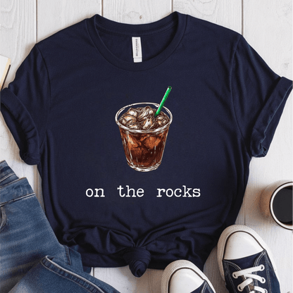 T-Shirt Navy / S On The Rocks T-Shirt