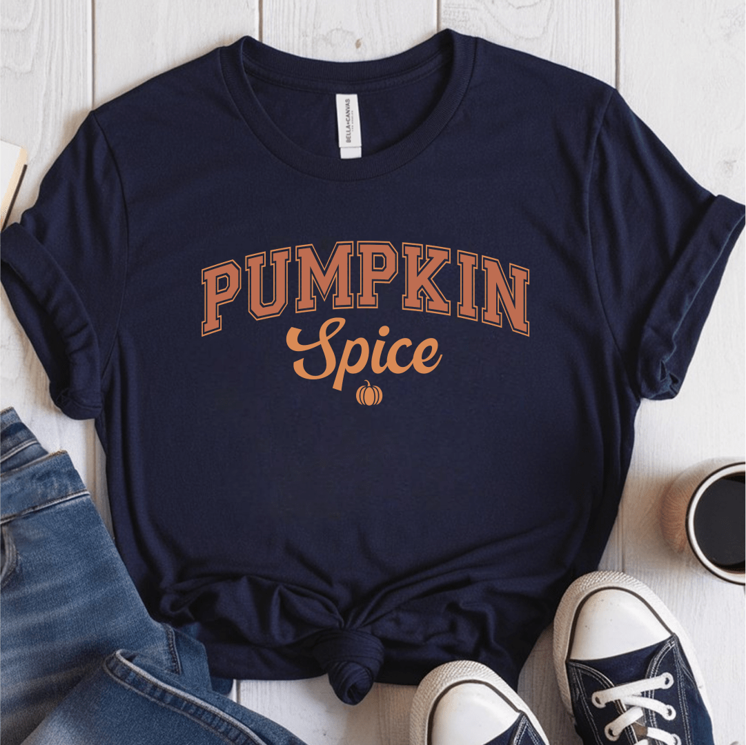 T-Shirt Navy / S Pumpkin Spice T-Shirt