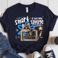 T-Shirt Navy / S Smart Is The New Savage T-Shirt