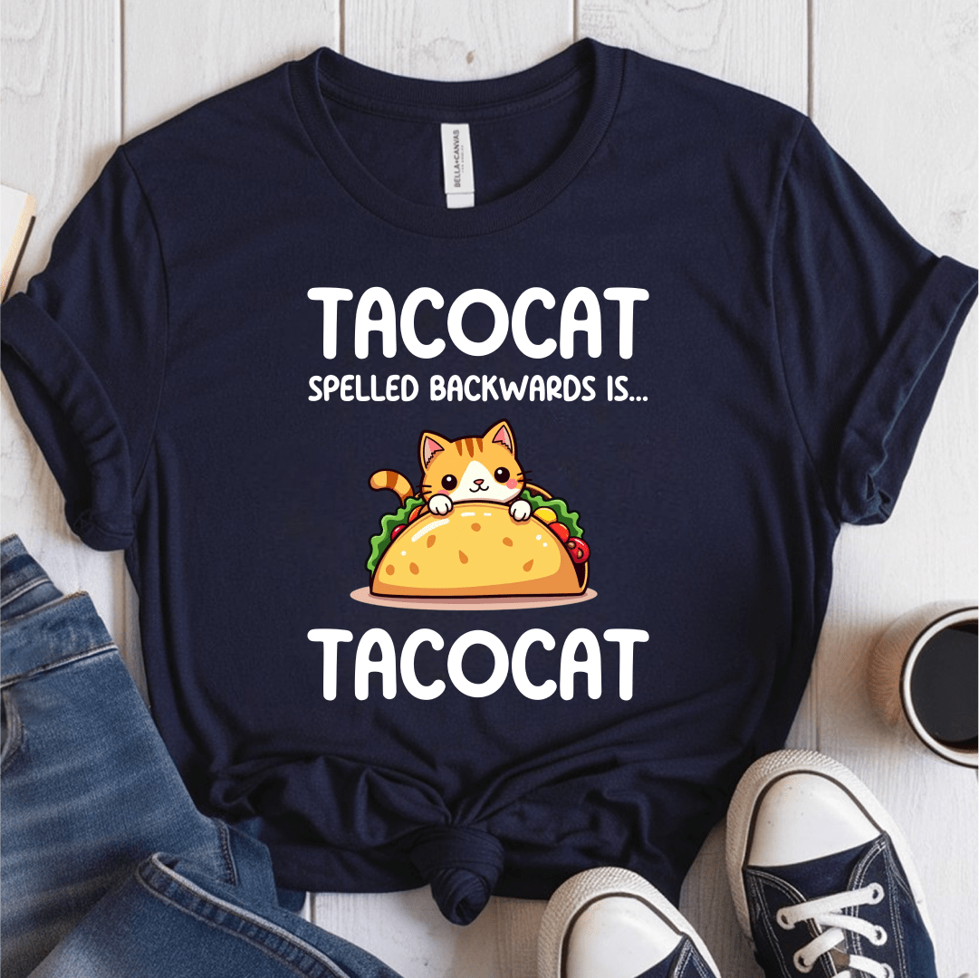 T-Shirt Navy / S TacoCat T-Shirt