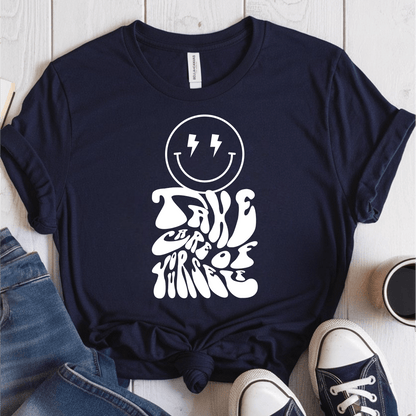 T-Shirt Navy / S Take Care Of Yourself T-Shirt