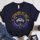 T-Shirt Navy / S Teacher By Day Tired By Night T-Shirt