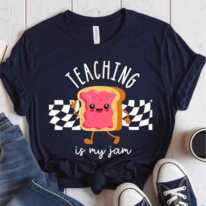 T-Shirt Navy / S Teaching Is My Jam T-Shirt