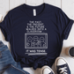 T-Shirt Navy / S The Past Present Future T-Shirt