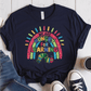 T-Shirt Navy / S We Are Hungry For Learning T-Shirt