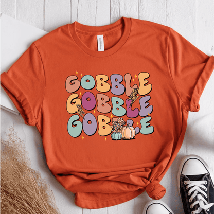 T-Shirt Orange / S Gobble Gobble Gobble T-Shirt