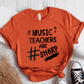 T-Shirt Orange / S Music Teachers Are Sharp T-Shirt