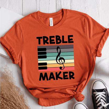 T-Shirt Orange / S Treble Maker T-Shirt