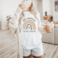T-Shirt Personalized Name and Grade Pastel Rainbow T-Shirt
