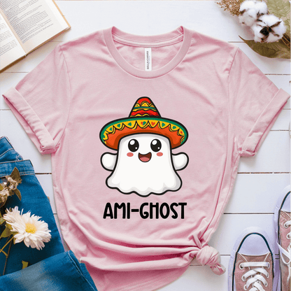 T-Shirt Pink / S Ami-ghost T-Shirt