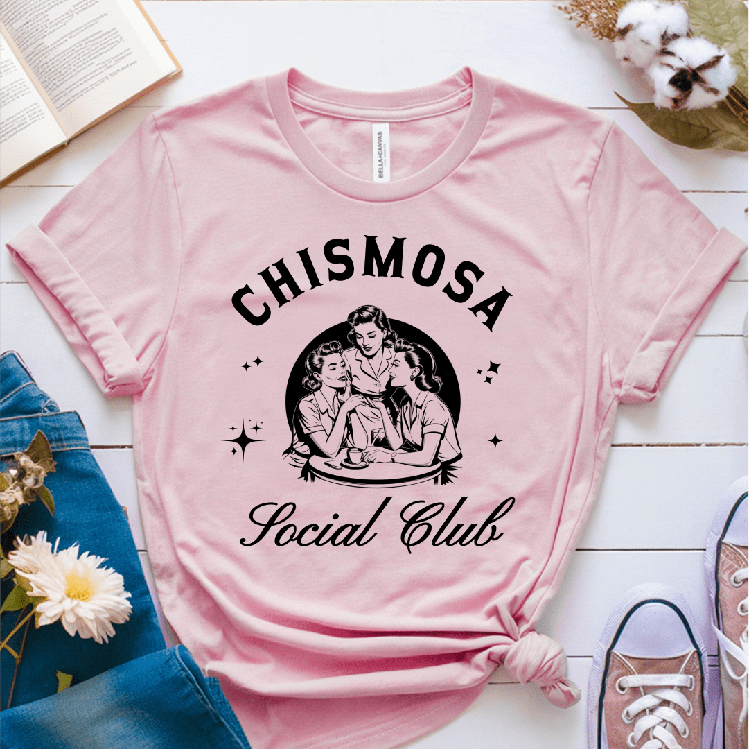 T-Shirt Pink / S Chismosa Social Club T-Shirt