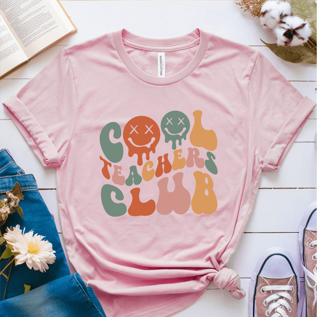 T-Shirt Pink / S Cool Teachers Club T-Shirt