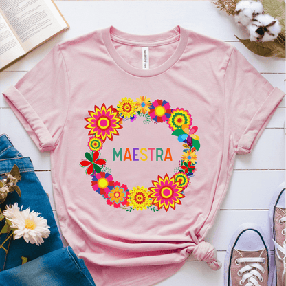 T-Shirt Pink / S Maestra Circle T-Shirt