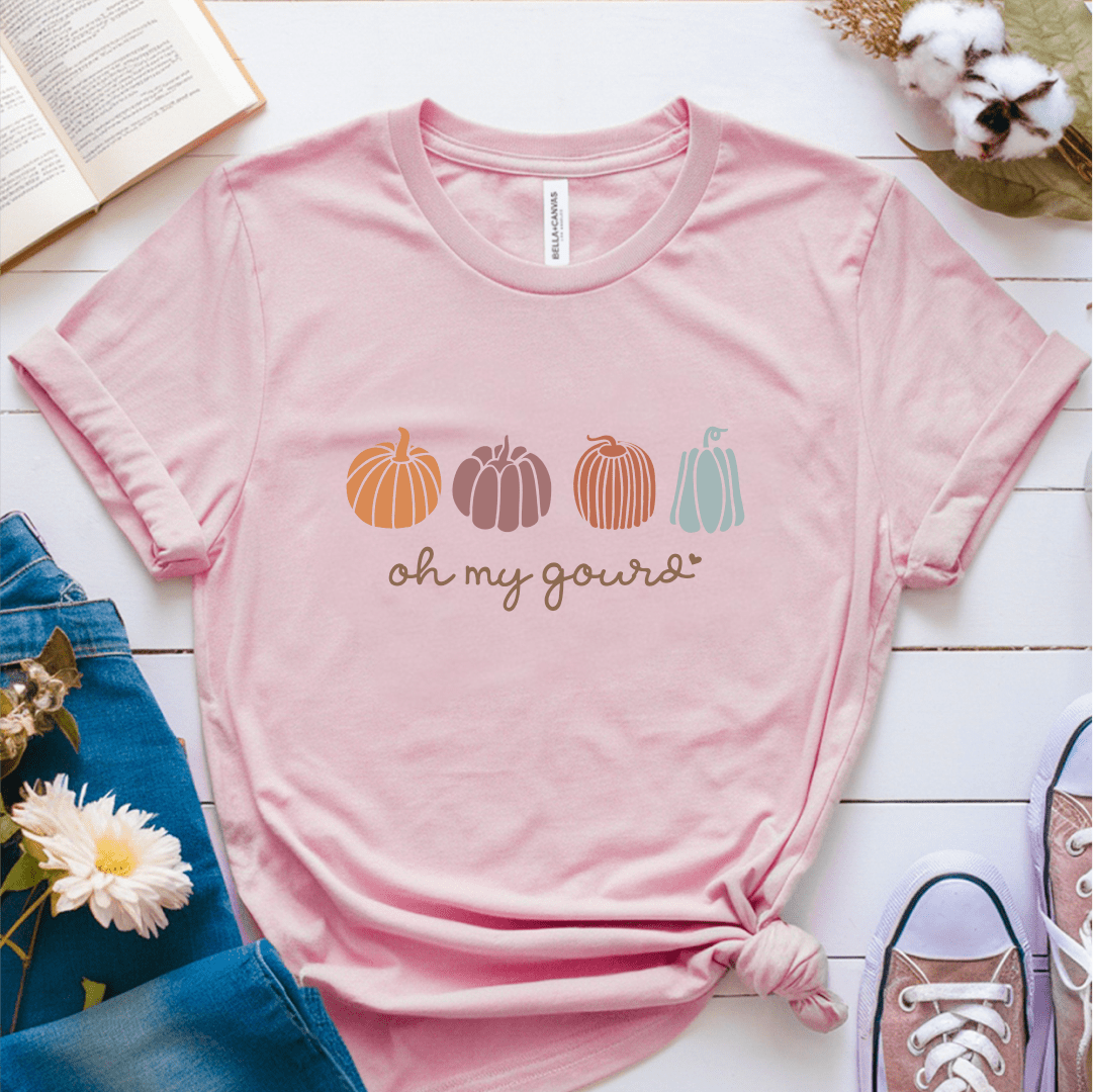 T-Shirt Pink / S Oh My Gourd T-Shirt