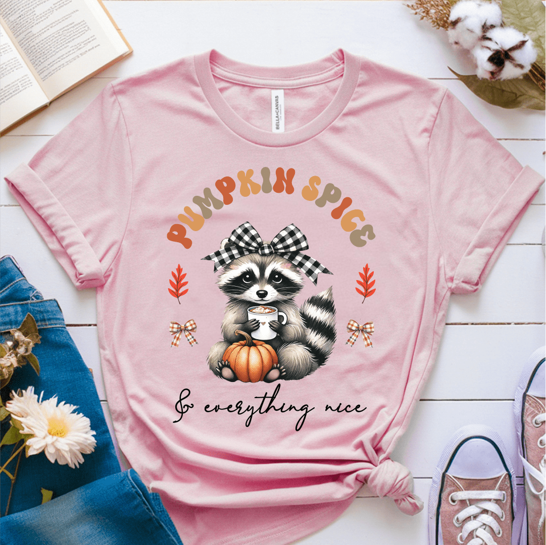 T-Shirt Pink / S Pumpkin Spice & Everything Nice T-Shirt