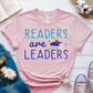 T-Shirt Pink / S Readers Are Leaders T-Shirt