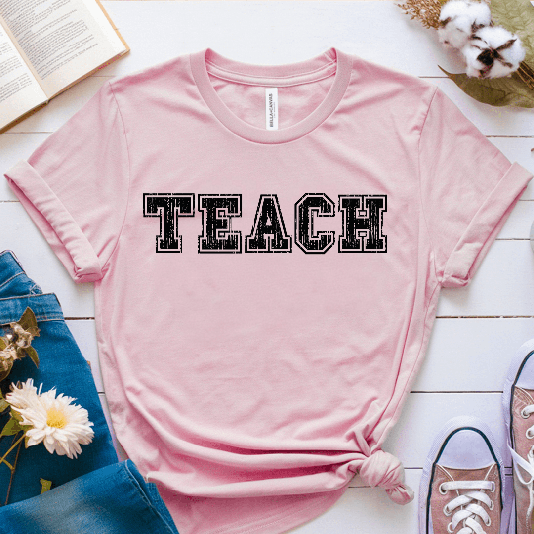 T-Shirt Pink / S Teach T-Shirt