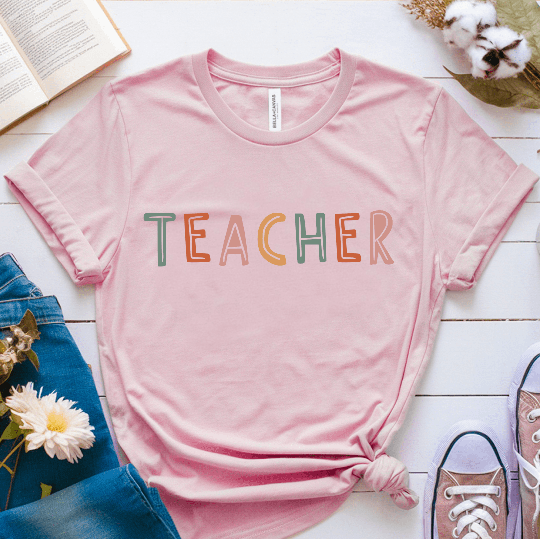 T-Shirt Pink / S Teacher T-Shirt