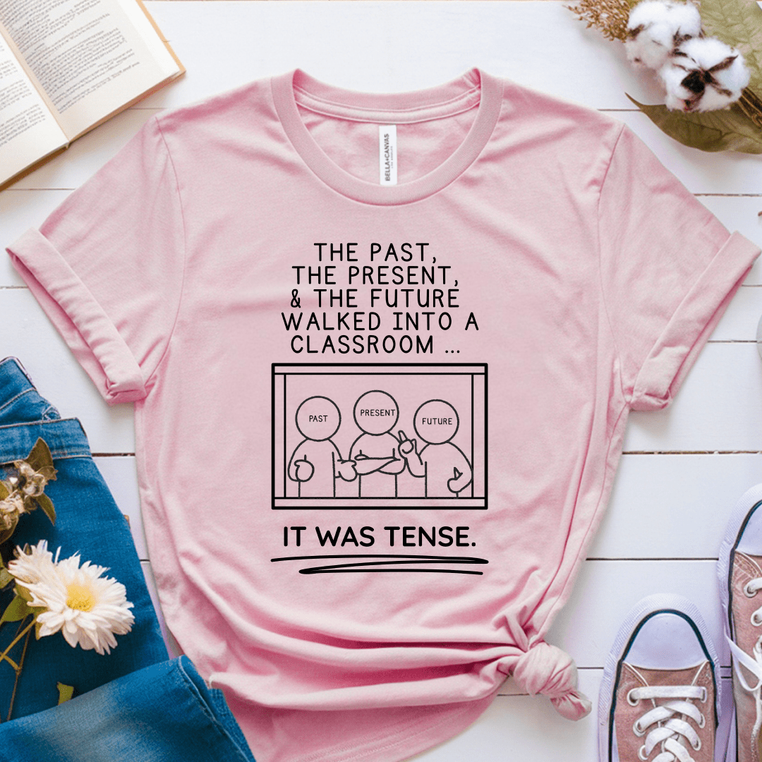 T-Shirt Pink / S The Past Present Future T-Shirt
