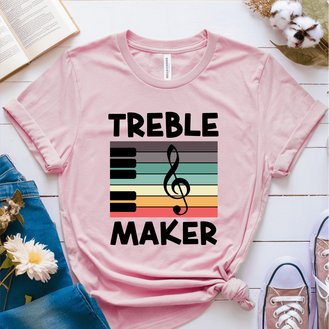 T-Shirt Pink / S Treble Maker T-Shirt