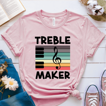 T-Shirt Pink / S Treble Maker T-Shirt