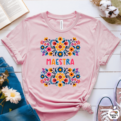 T-Shirt Pink / XS Maestra Middle Block T-Shirt