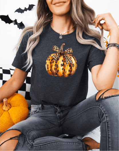 T-Shirt Pumpkin Leopard T-Shirt