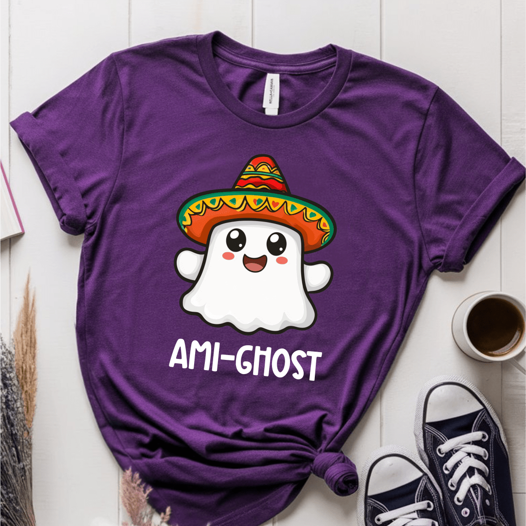 T-Shirt Purple / S Ami-ghost T-Shirt