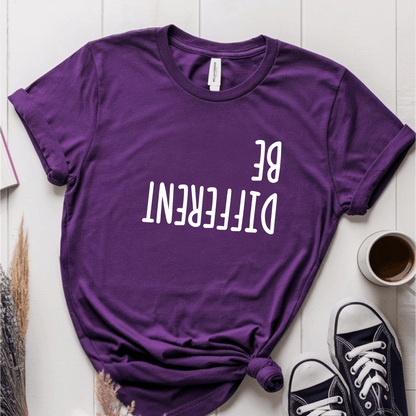 T-Shirt Purple / S Be Different T-Shirt