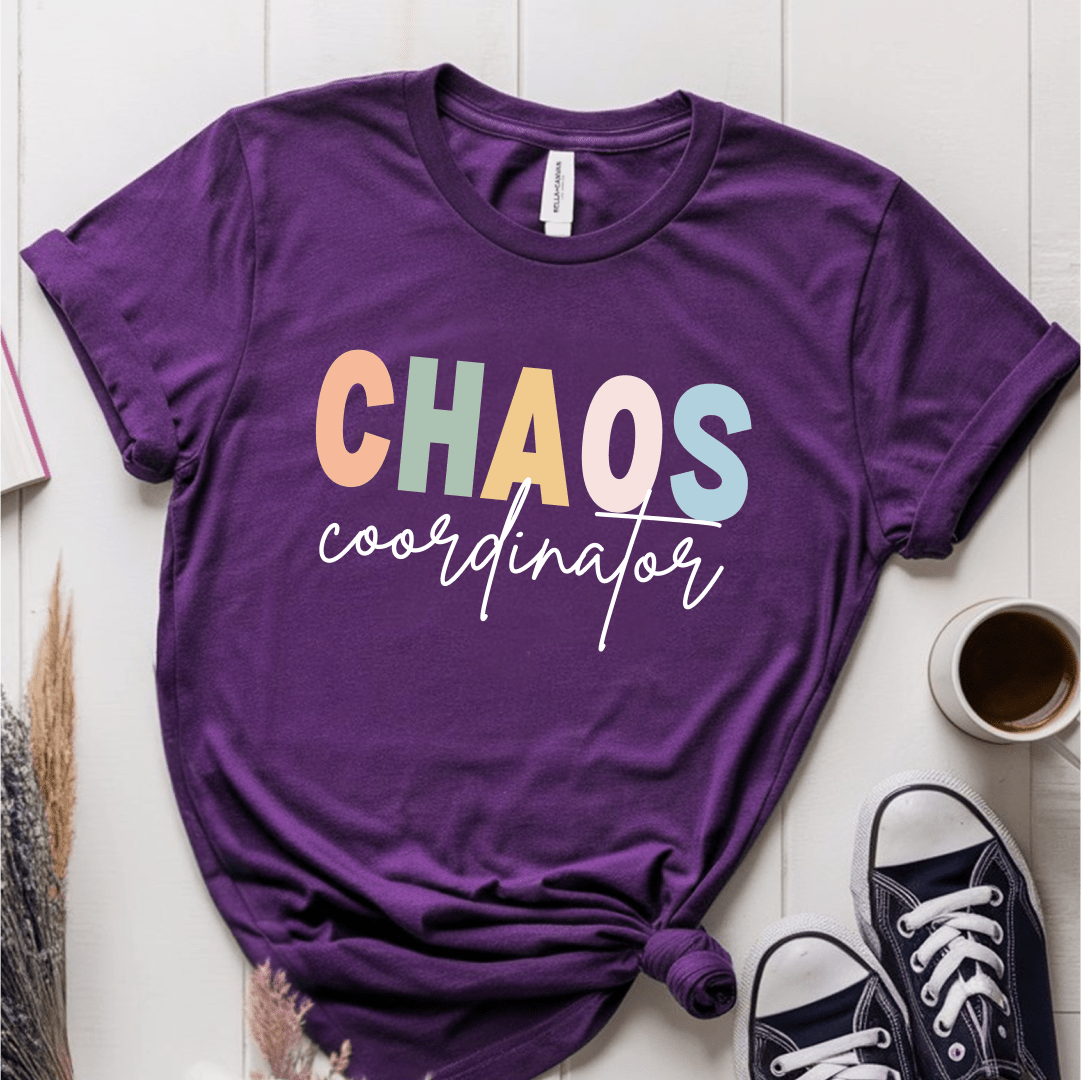 T-Shirt Purple / S Chaos Coordinator T-Shirt