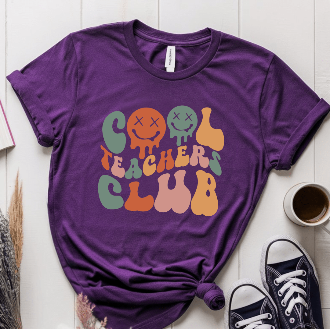 T-Shirt Purple / S Cool Teachers Club T-Shirt