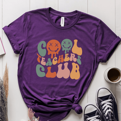 T-Shirt Purple / S Cool Teachers Club T-Shirt