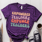T-Shirt Purple / S Empowered Teachers Empower Teachers T-Shirt