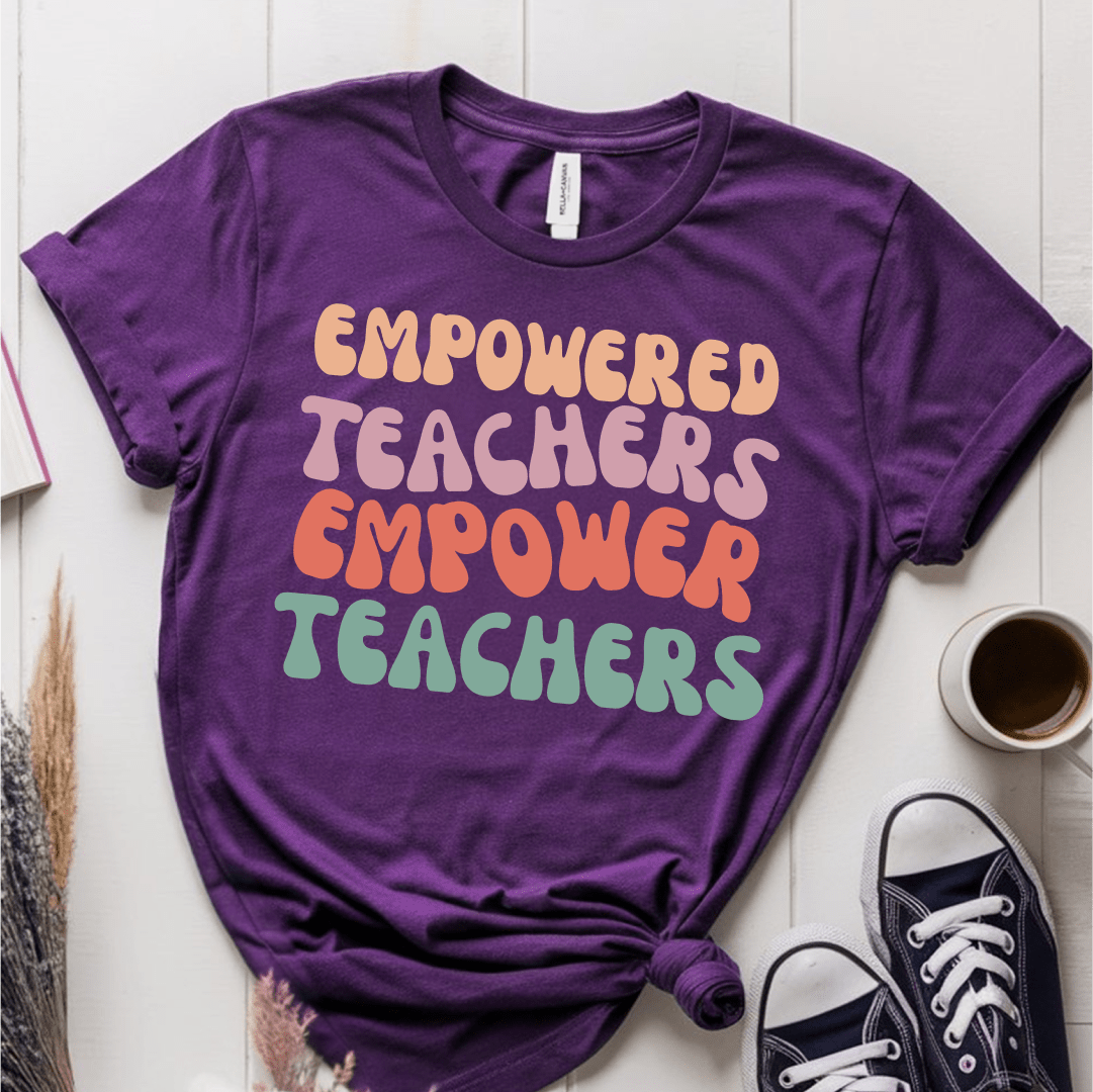 T-Shirt Purple / S Empowered Teachers Empower Teachers T-Shirt