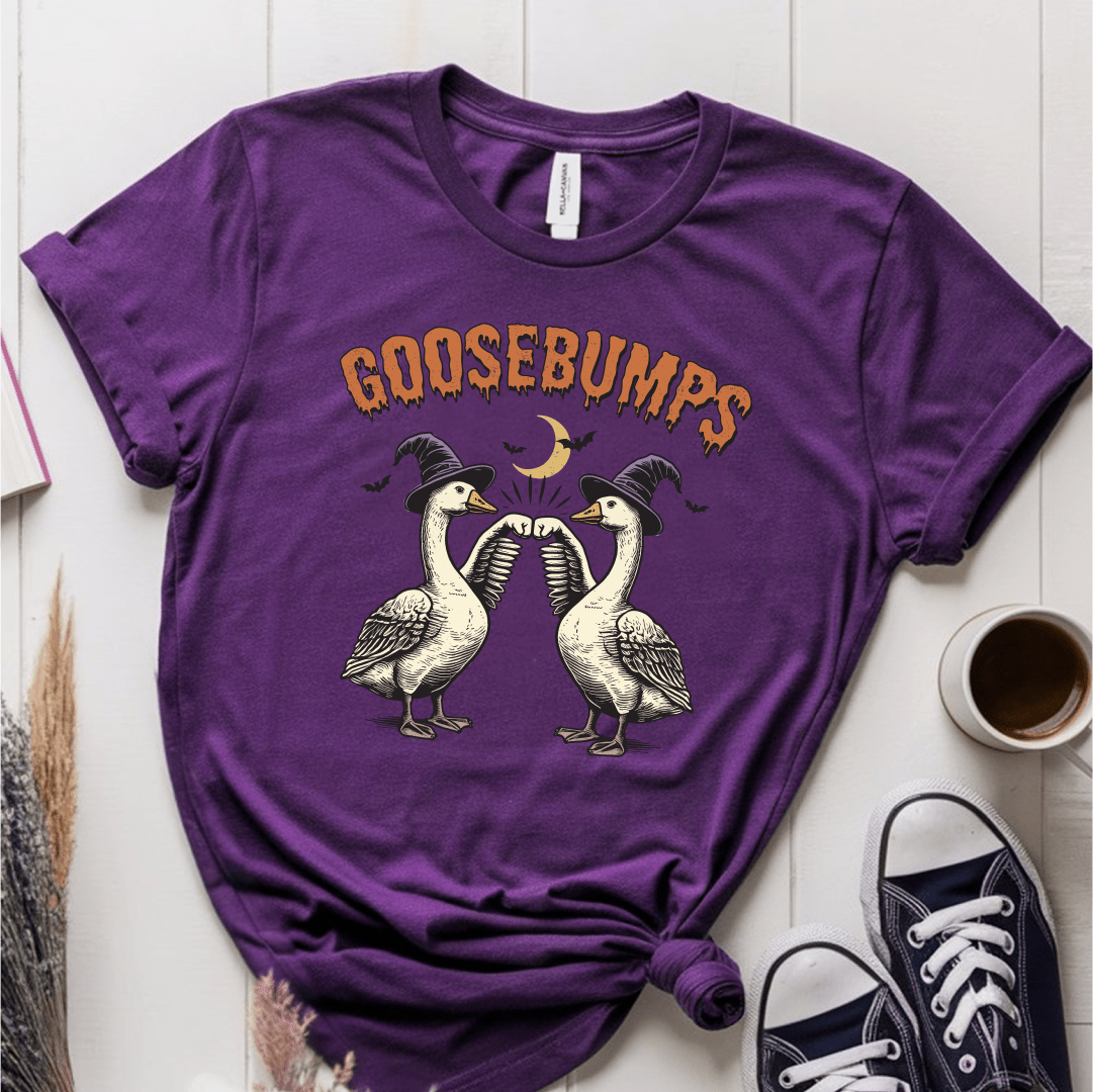 T-Shirt Purple / S Goosebumps T-Shirt
