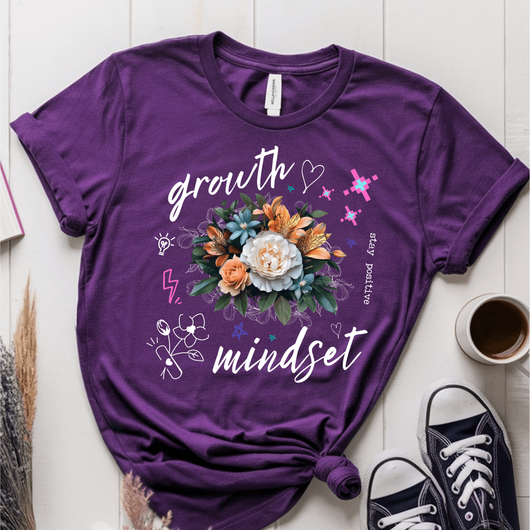T-Shirt Purple / S Growth Mindset T-Shirt