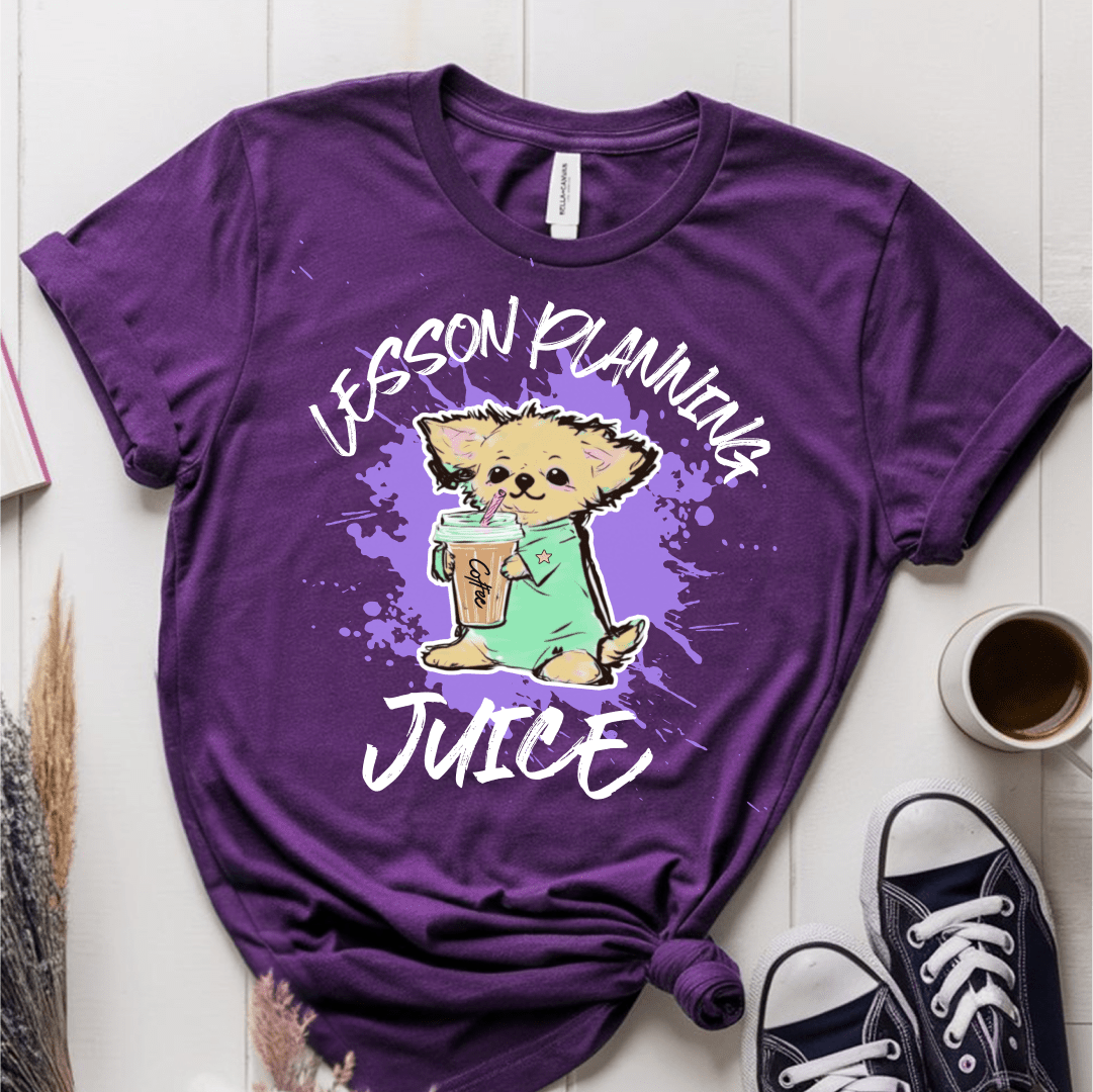 T-Shirt Purple / S Lesson Planning Juice T-Shirt