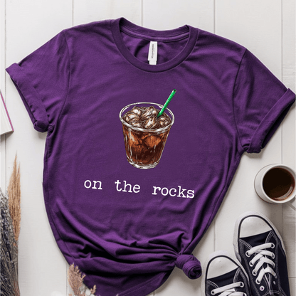 T-Shirt Purple / S On The Rocks T-Shirt