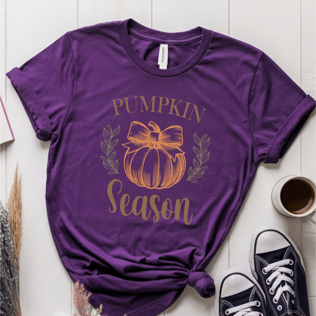 T-Shirt Purple / S Pumpkin Season T-Shirt