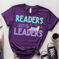 T-Shirt Purple / S Readers Are Leaders T-Shirt
