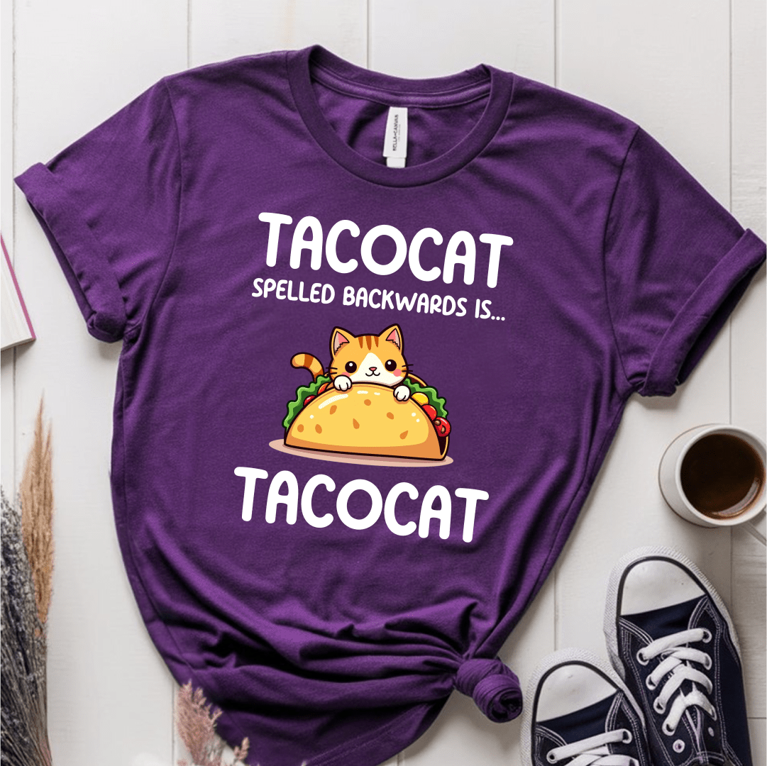 T-Shirt Purple / S TacoCat T-Shirt