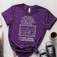 T-Shirt Purple / S The Past Present Future T-Shirt
