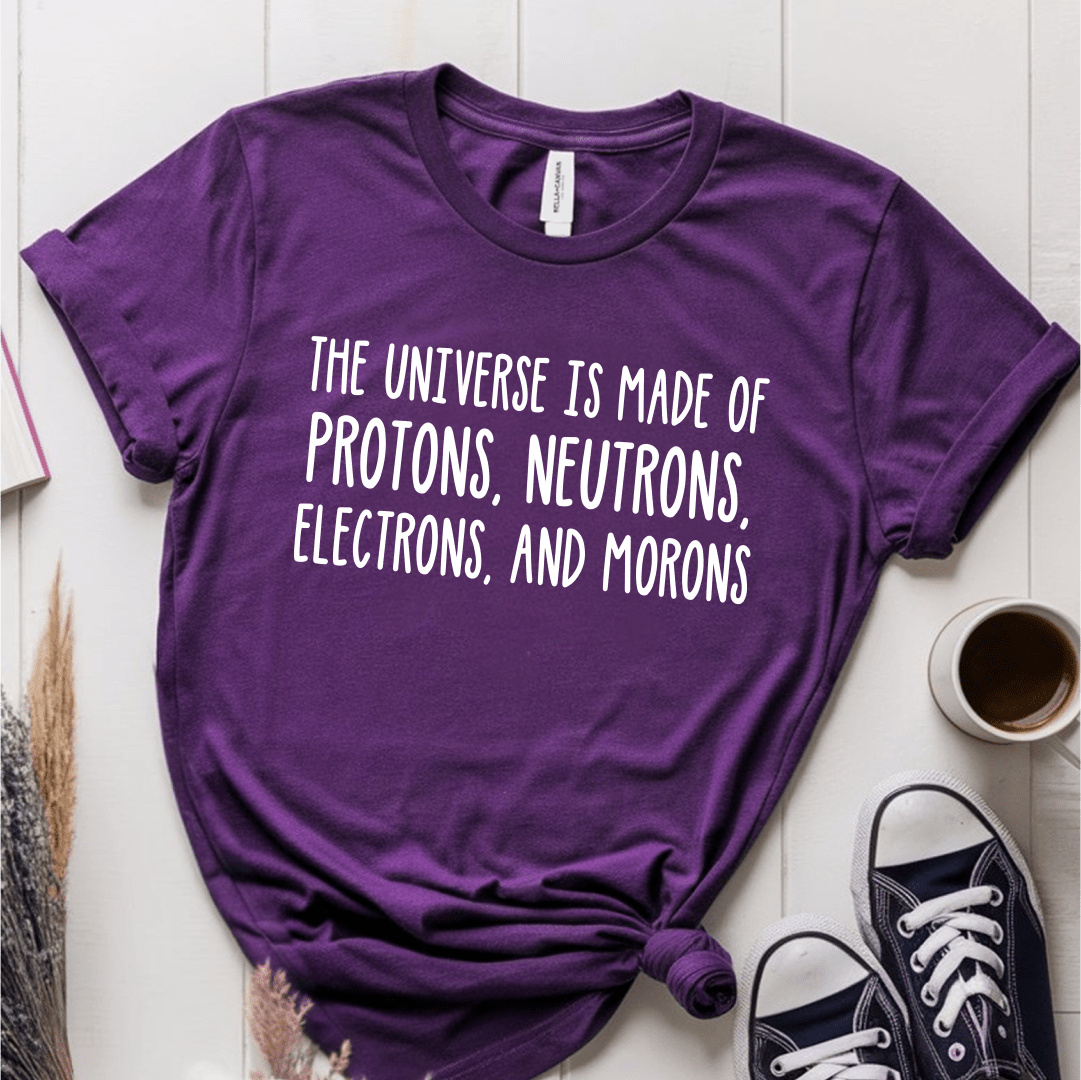 T-Shirt Purple / S The Universe is Made Of T-Shirt