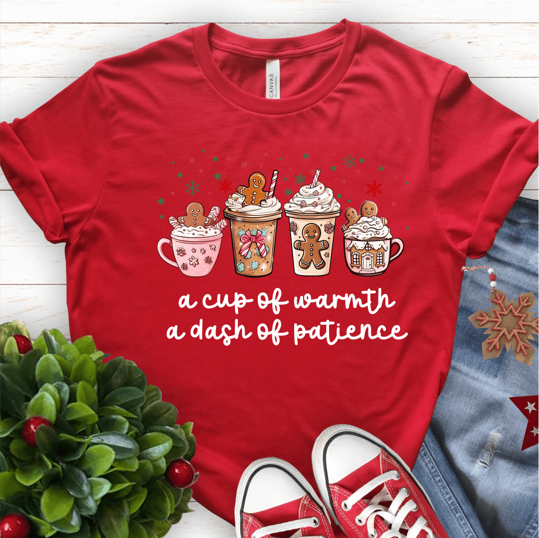 T-Shirt Red / S A Cup of Warmth T-Shirt