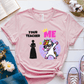 T-Shirt Soft Pink / S Your Teacher Vs Me T-Shirt