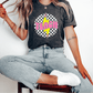 T-Shirt Teach Lightning Checkered Pencil Vintage T-Shirt
