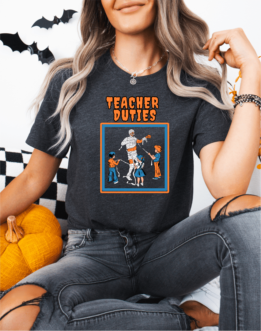 T-Shirt Teacher Duties T-Shirt