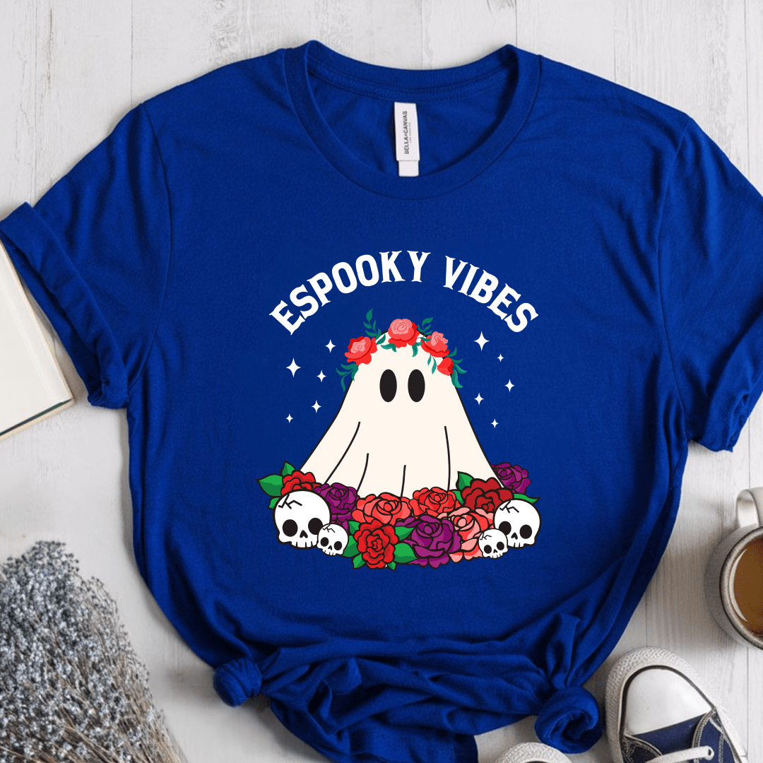 T-Shirt True Royal / S Espooky Vibes Ghost T-Shirt